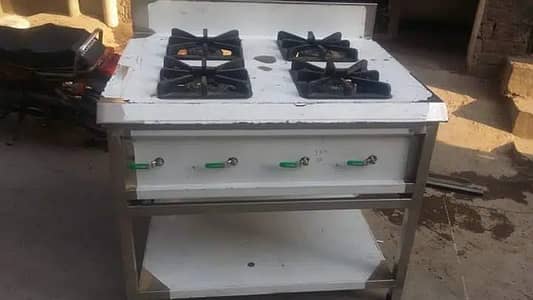 Deep Freezer / Stove / Gas Burner Cooking Range