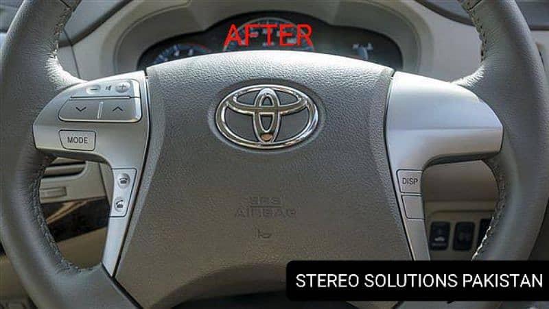 Toyota altis steering buttons available. 3