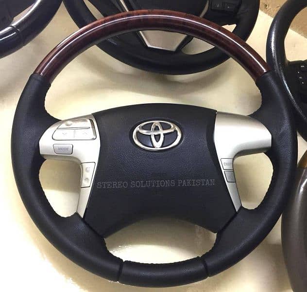 Toyota altis steering buttons available. 4