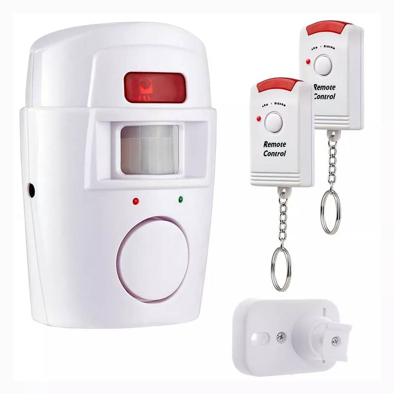 Motion Sensor Alarm Anti-Theft Home Security Sensor With Remotes 2