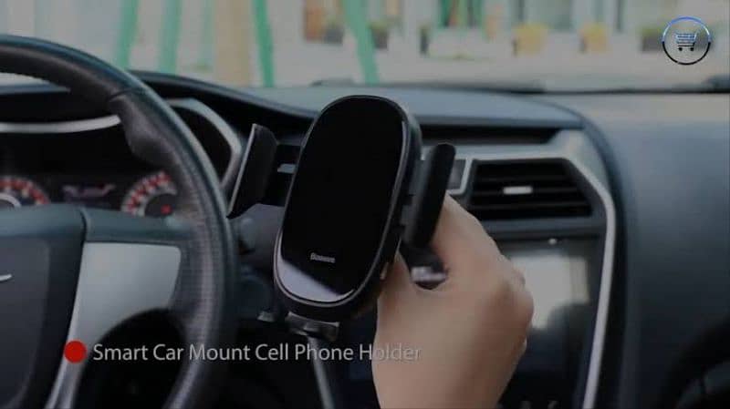 Baseus Touch Sensor Car Mobile Phone Holder 5