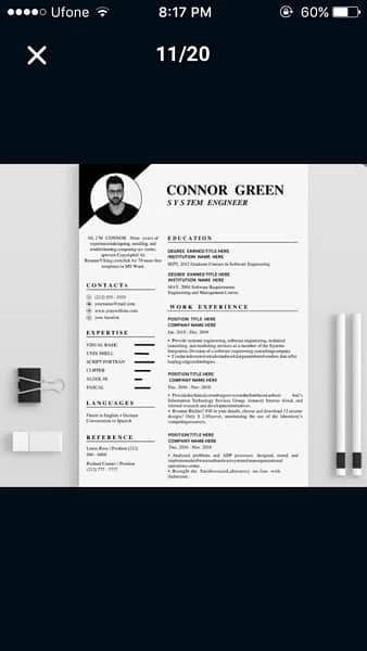 CV and Resume Maker 1