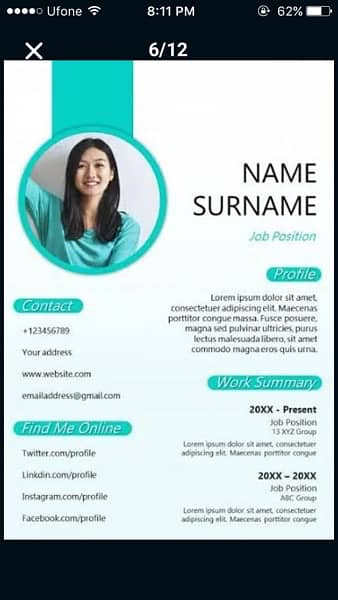 CV and Resume Maker 0