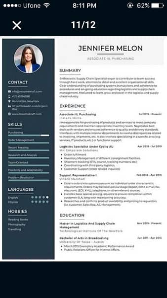 CV and Resume Maker 2