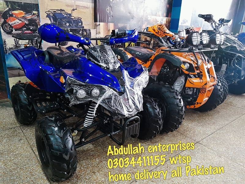 fuel variety all modal available atv quad 4wheel delivery all Pakistan 2
