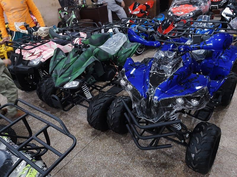 heavy stock fresh import dubai atv quad 4wheels delivery all Pakistan 5