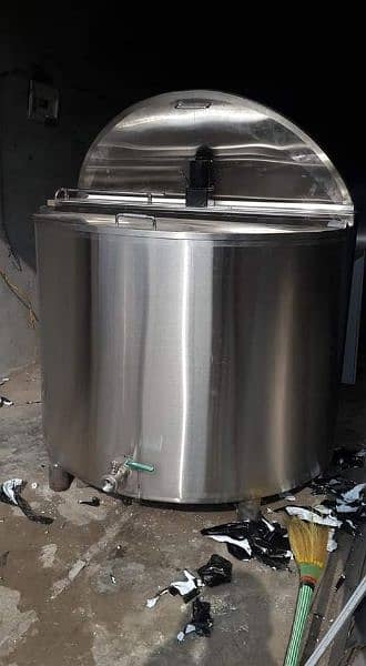 Milk chiller , kolfi plant milk boiler , Electric milk chiller 3