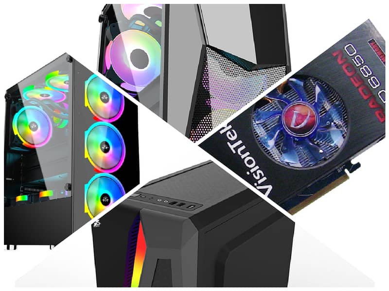 Gaming graphics card pc build rgb gtx rtx rx ryzen intel adobe render 2