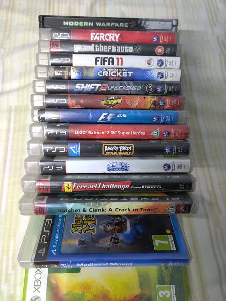 Ps3 Original Blu-ray Cds Price Range from 500 to 1500 0