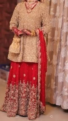 almost new wedding lehenga. . . onetime used