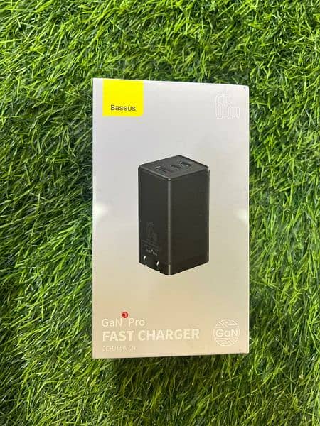 Baseus GaN3 Pro Fast Charger 2C+U 65W CN 3