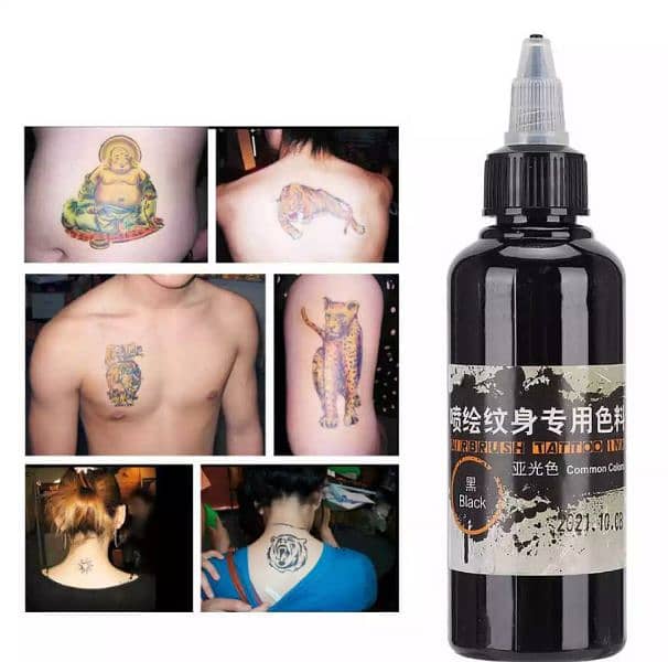 100 ml Temporary Tattoo Ink 0