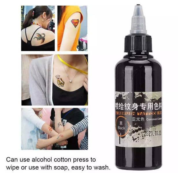 100 ml Temporary Tattoo Ink 1