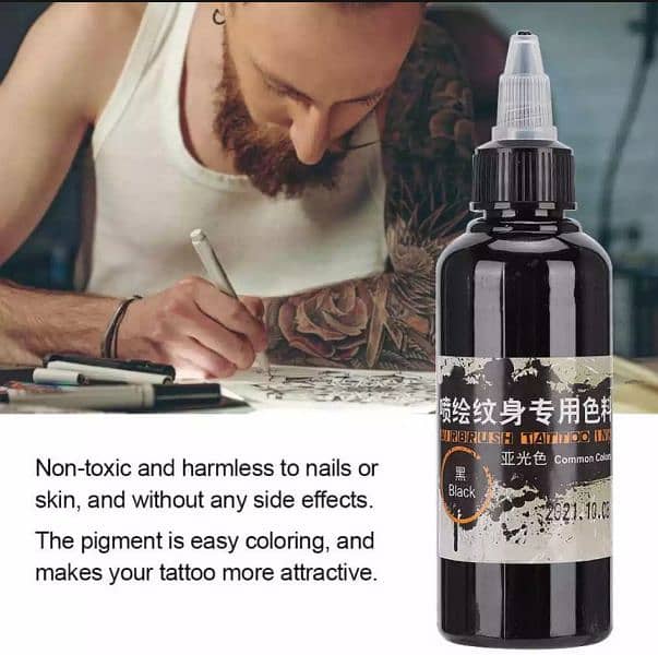 100 ml Temporary Tattoo Ink 3