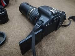 Canon 800D camera with 18-200mm Tamron Lens + Canon 50mm Lens