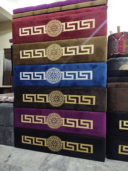 Ottoman Storage Box Puffy Stools 6