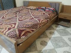 Double bed And Spring Mattress