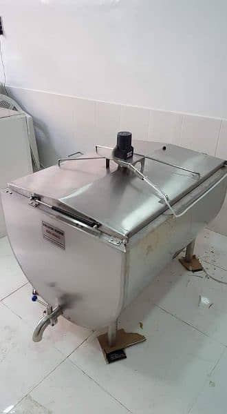 Milk chiller , kolfi plant milk boiler , Electric milk chiller 16