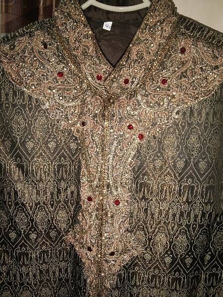 Beautiful sherwani for sale. 4