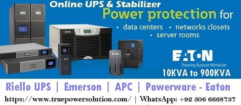 Mega Watt. Industrial Stabilizer Generator Online UPS 4