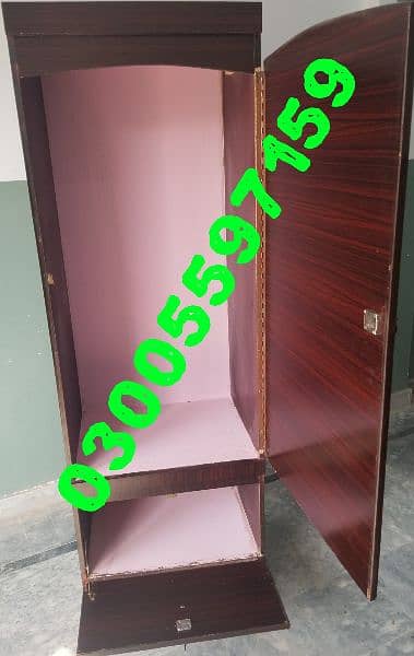 wardrobe cupboard almari bed 6ft clor home hostel furniture sofa chair 1