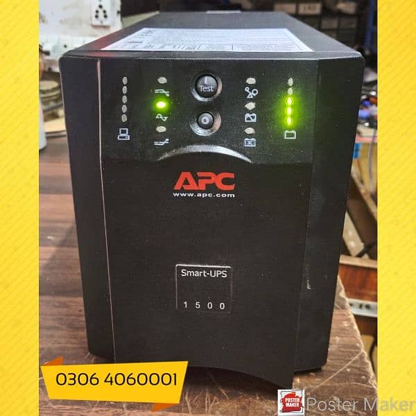 APC SMART UPS 1500VA FRESH STOCK AVAILABLE 0