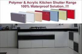 polymer waterproof kitchen cupboard furniture Maker