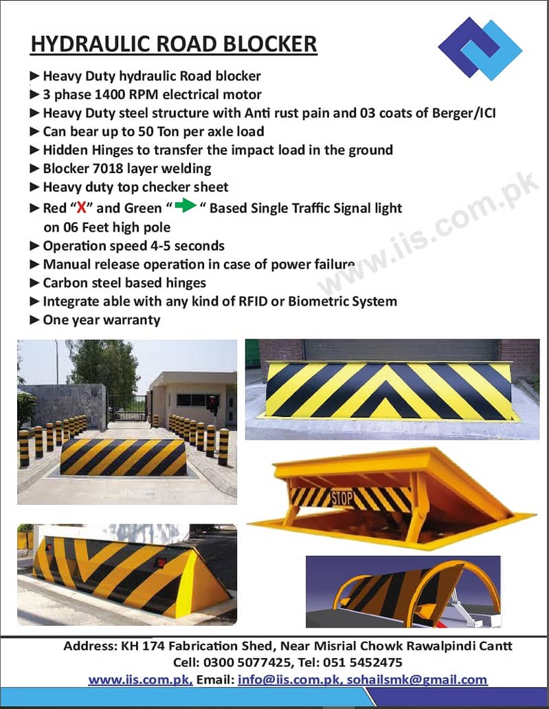 Hydraulic Road Blocker in Pakistan 2