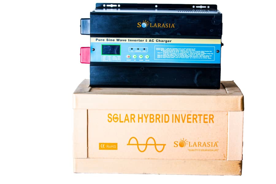 "Solar Asia 3kW Inverter: Sturdy, Surge-Proof Power!" 3