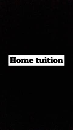 HOME TUITION for best education