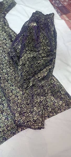 fancy gown suit with inner trouser. . condition like new 8