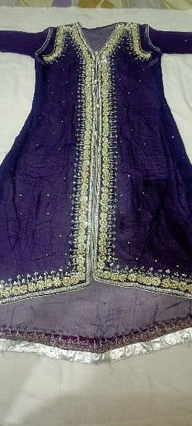 fancy gown suit with inner trouser. . condition like new 12