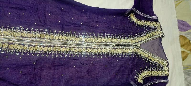 fancy gown suit with inner trouser. . condition like new 16