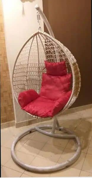 Premium Customized Hanging Swing Chair (With Same Color Of Stand) 8