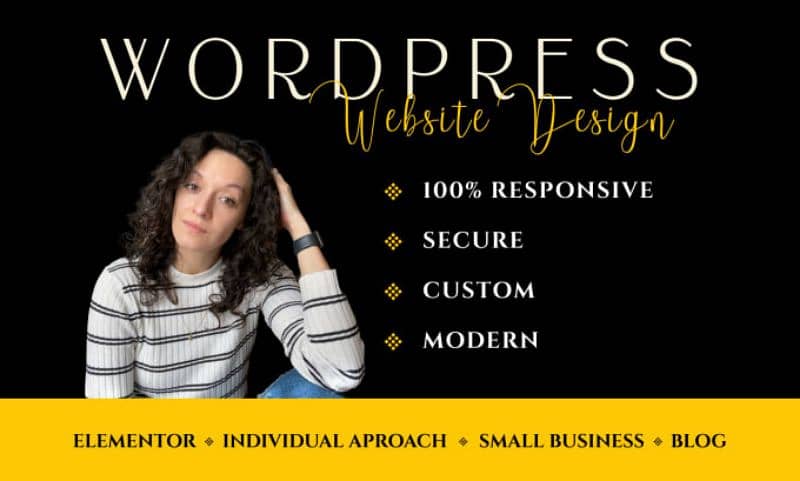 Wordpress Shopify Website Development Build online store SEO Optimized 1