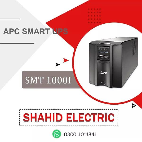 Apc Smart Ups 1500va 24v 980w pure sine wave ups 8