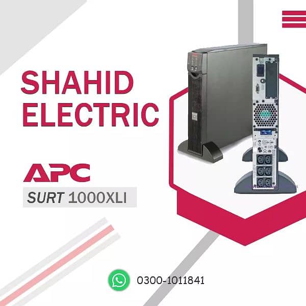 Apc Smart Ups 1500va 24v 980w pure sine wave ups 10