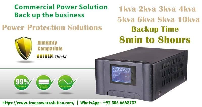 Short Backup UPS 6kva 5kva 3kva 2kva 8kva 9