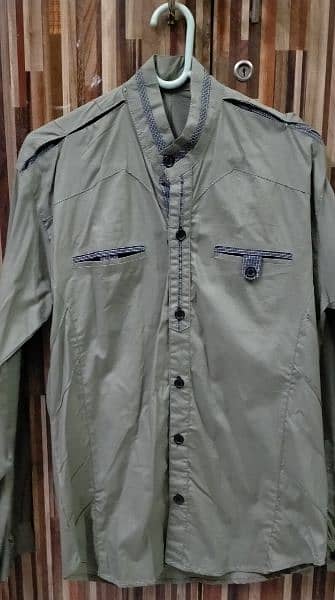 Gents Shirt In Good Stuff ( L Size ) Each Shirt Rs. 1500 4