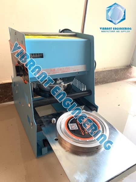 Plastic Cup Juice/Raita/Jelly Packing & Sealing Machine | Cup Sealer 3