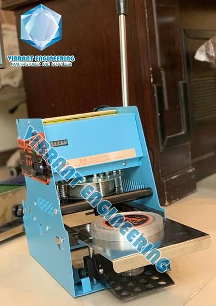 Plastic Cup Juice/Raita/Jelly Packing & Sealing Machine | Cup Sealer 4