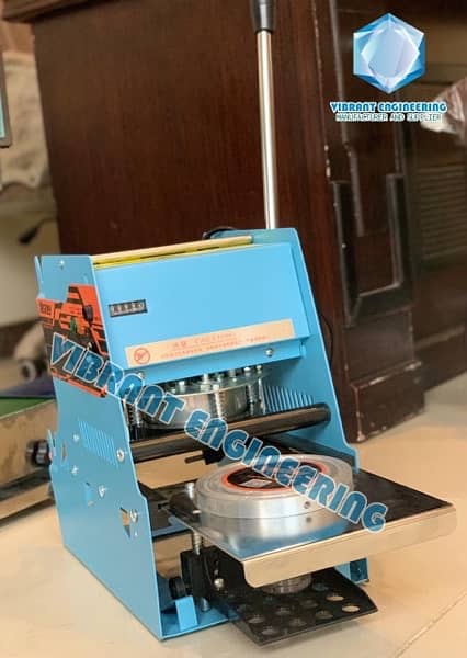 Plastic Cup Juice/Raita/Jelly Packing & Sealing Machine | Cup Sealer 6