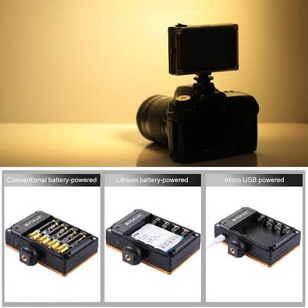 Puluz PU4096 For Pocket 96 LEDs 860LM Pro Photograph Video Light 4