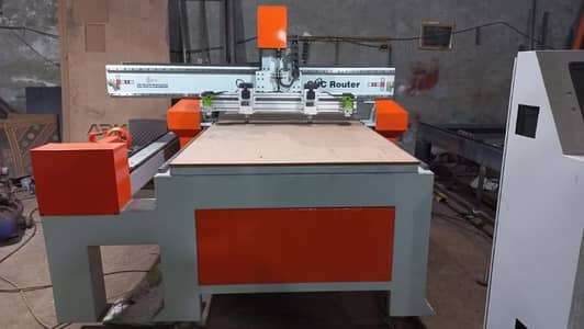 CNC  wood Router with Rotary 2