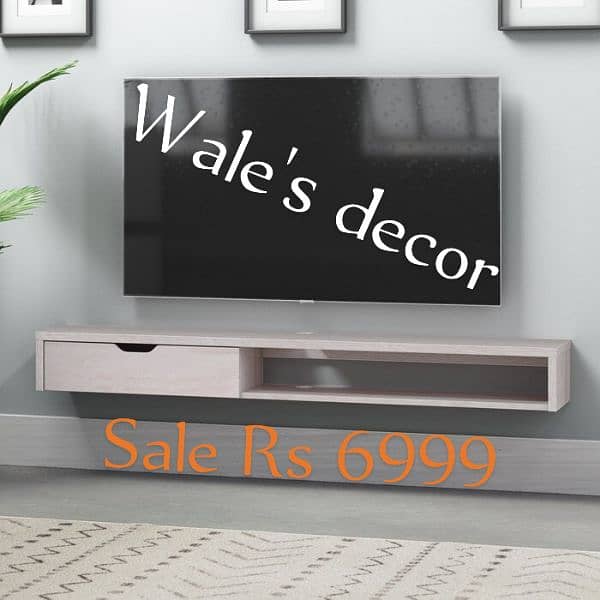 Furniture console for LCD LED with wall hanging 1