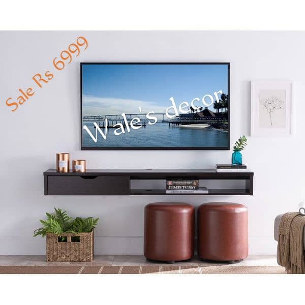 Furniture console for LCD LED with wall hanging 6