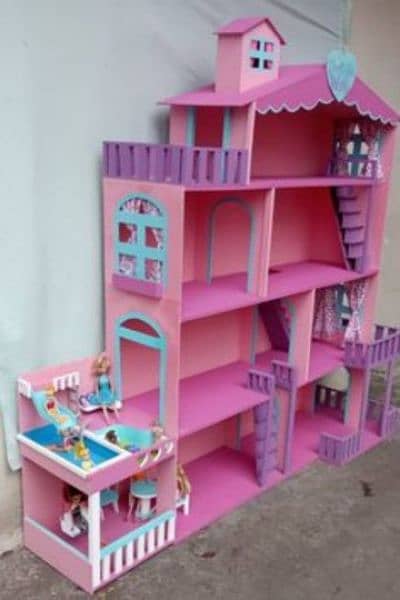 Doll house wooden 7