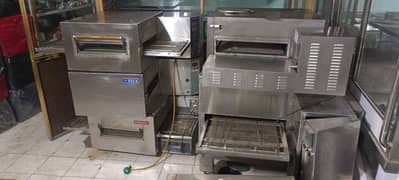 pizza oven conveyor and south's stars available  fast food machinery