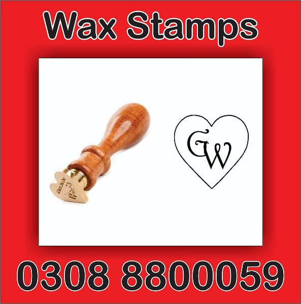 wax Stamp | Seal stamp | food stamps | Burger Stamp 1