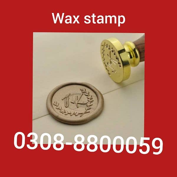 wax Stamp | Seal stamp | food stamps | Burger Stamp 6